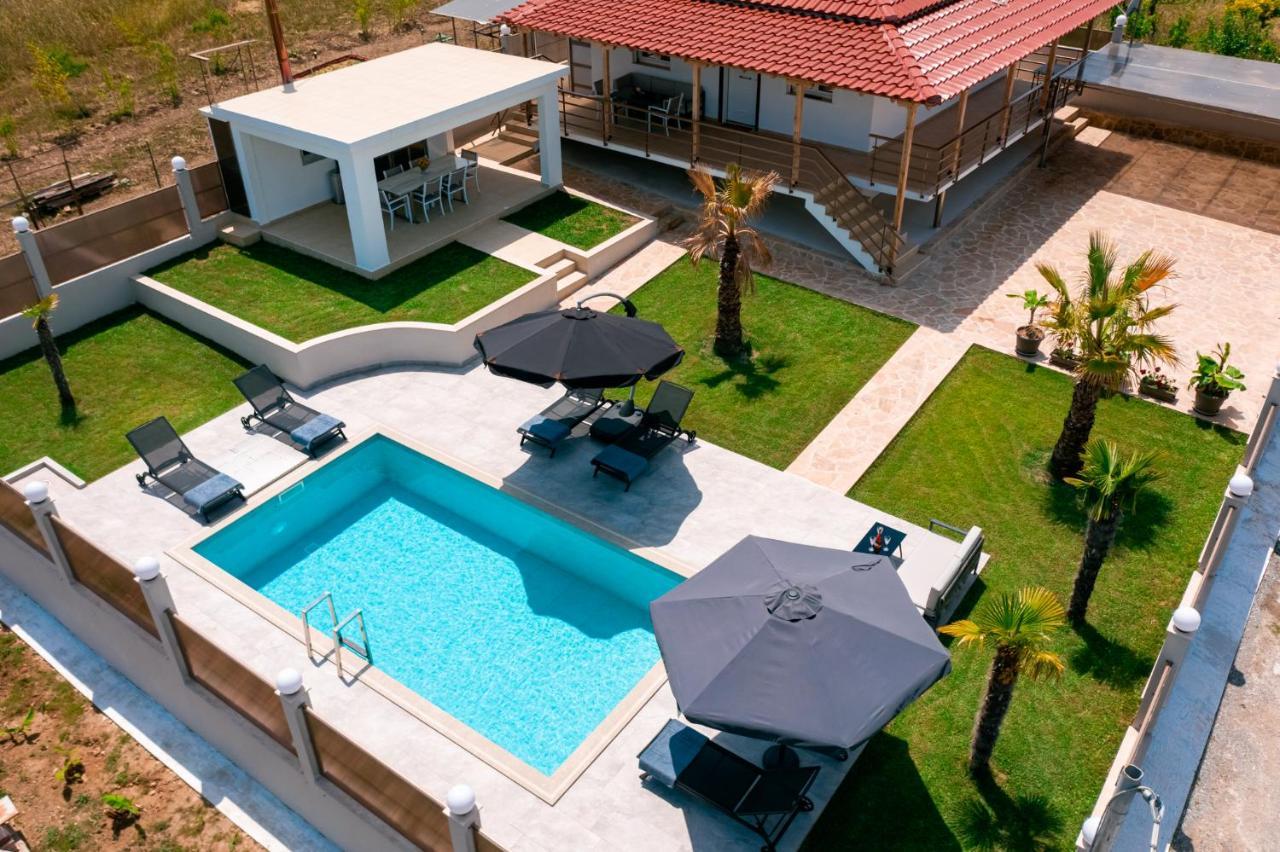 Villa Liana , private Villa with pool&garden Vergia Esterno foto