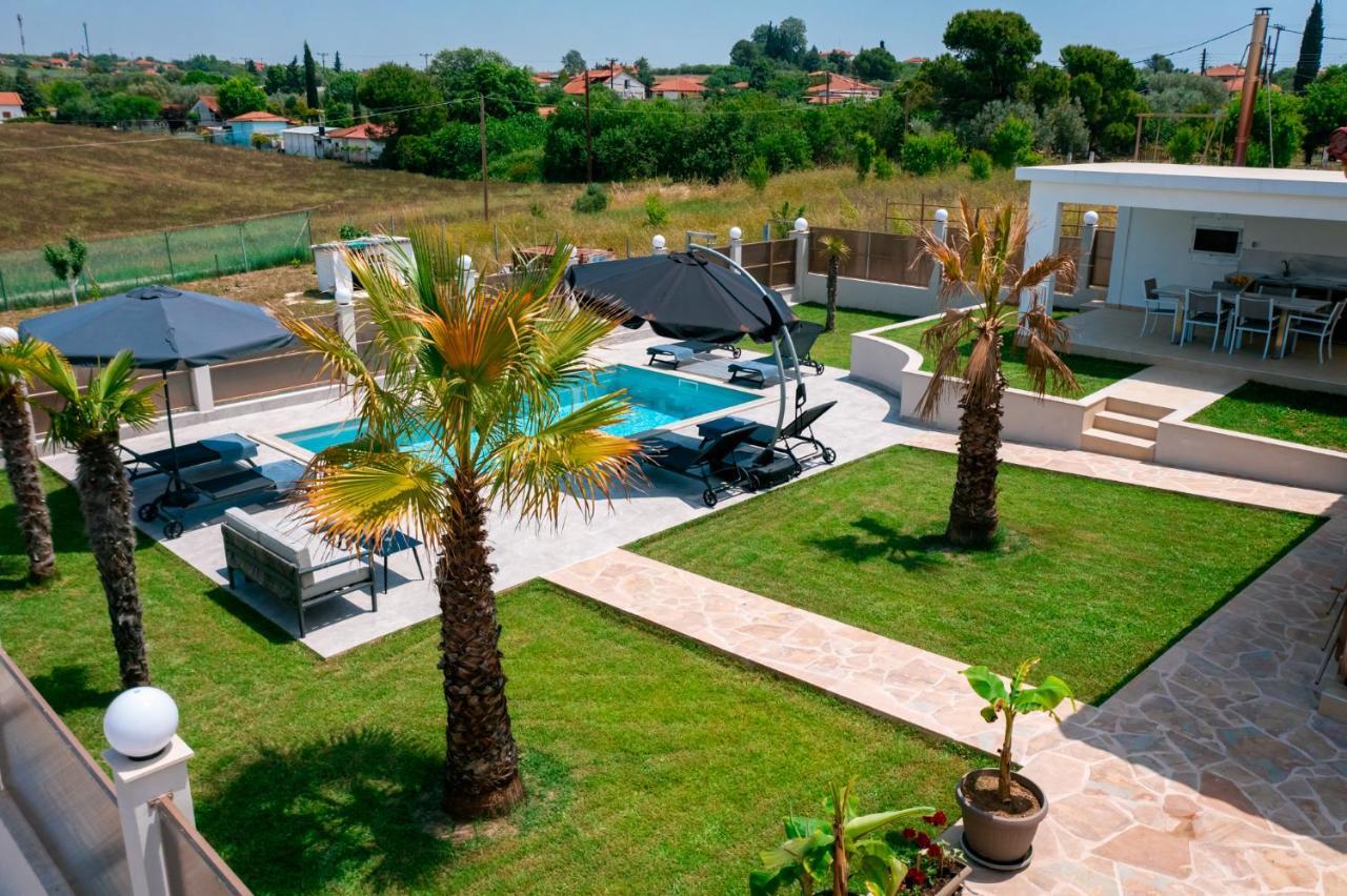 Villa Liana , private Villa with pool&garden Vergia Esterno foto