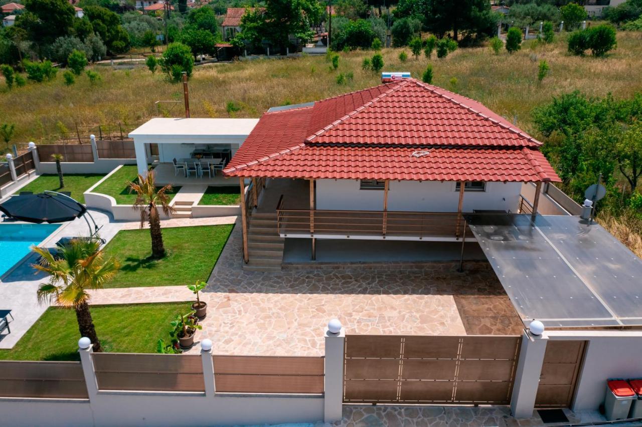 Villa Liana , private Villa with pool&garden Vergia Esterno foto