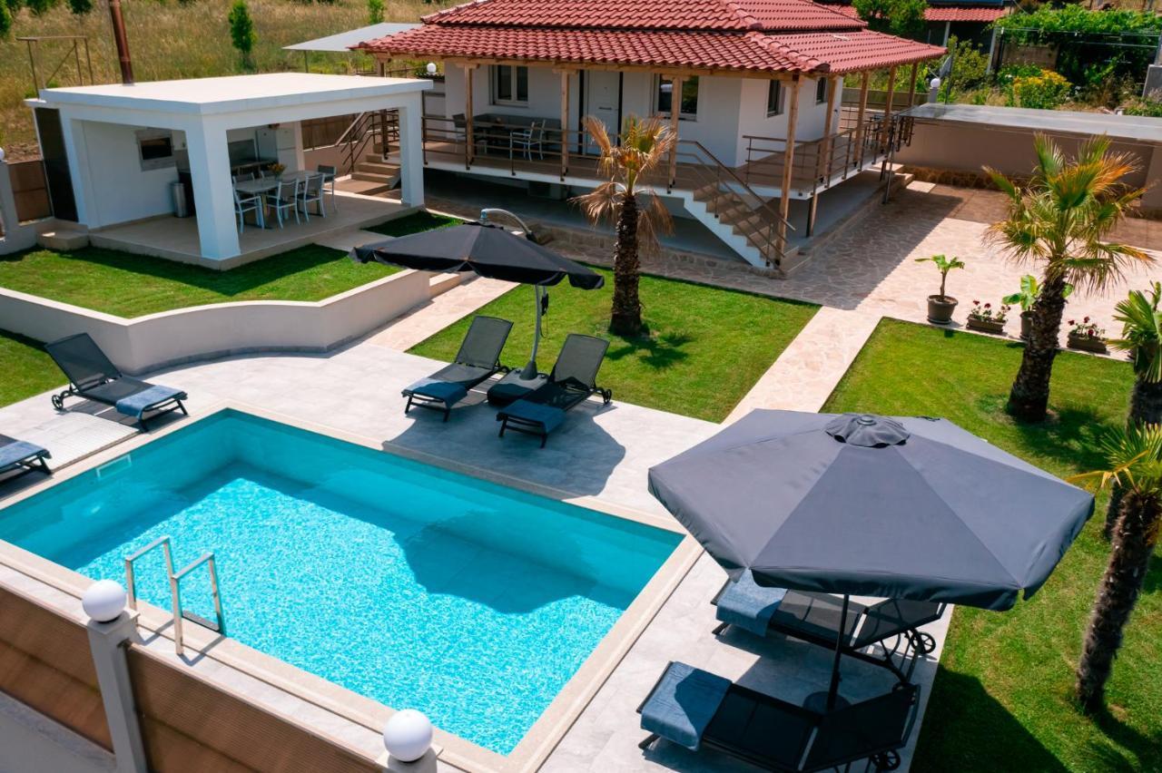 Villa Liana , private Villa with pool&garden Vergia Esterno foto