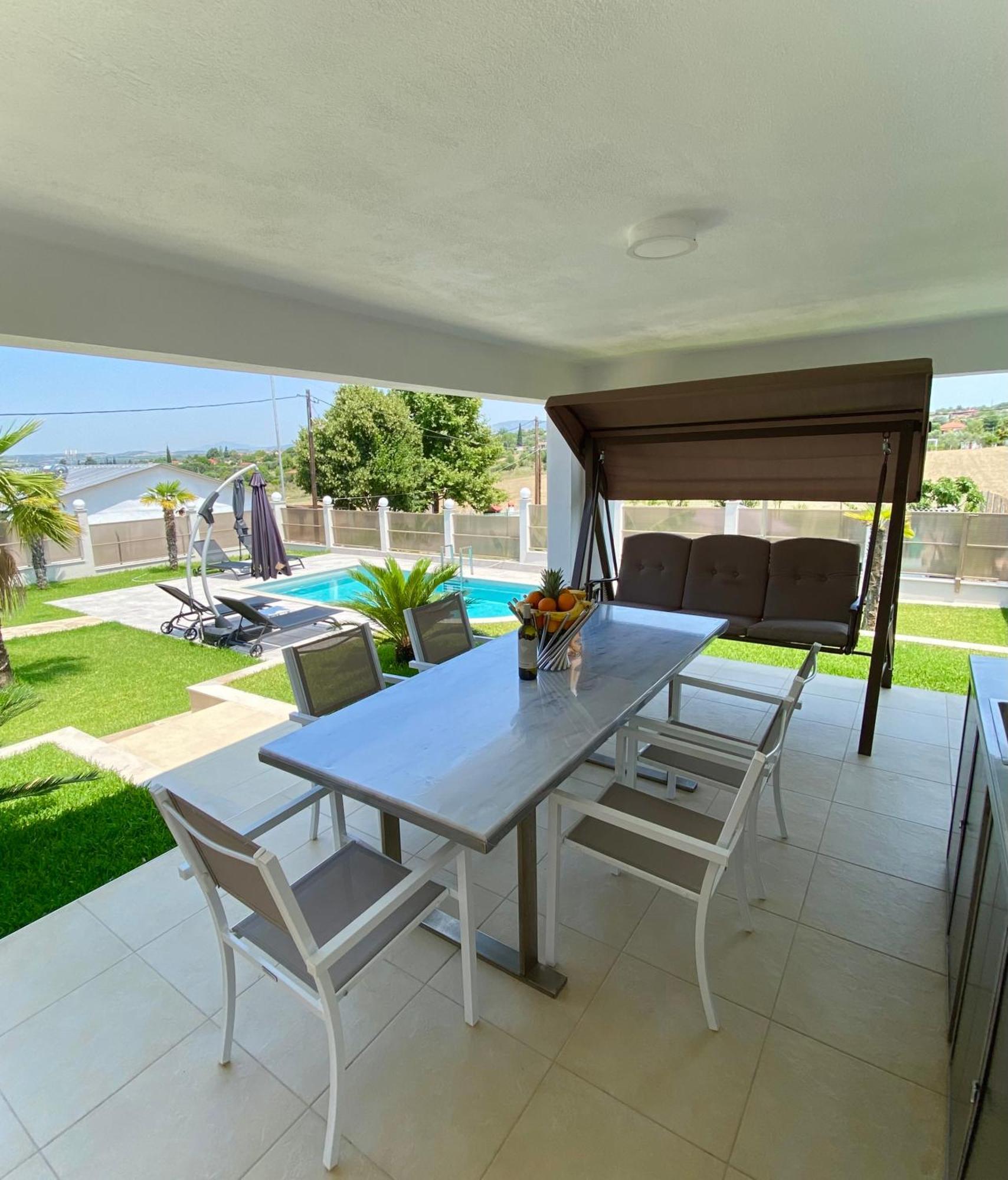 Villa Liana , private Villa with pool&garden Vergia Esterno foto